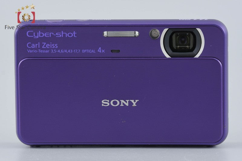 SONY Cyber-shot DSC-T99 Violet 14.1 MP Digital Camera [Japanese Language Only]