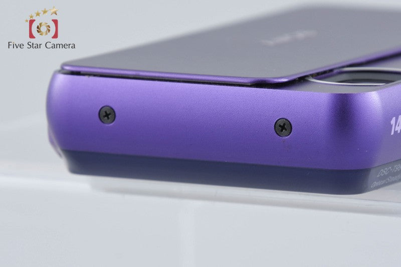 SONY Cyber-shot DSC-T99 Violet 14.1 MP Digital Camera [Japanese Language Only]