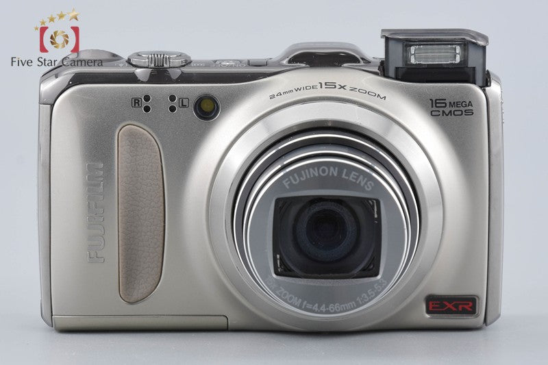 Fujifilm FinePix F550EXR Champagne Gold 16.0 MP Digital Camera w/ Box