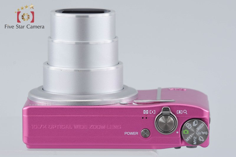 "Shutter count 3,402" Ricoh CX4 Purple Pink 10.0 MP Digital Camera