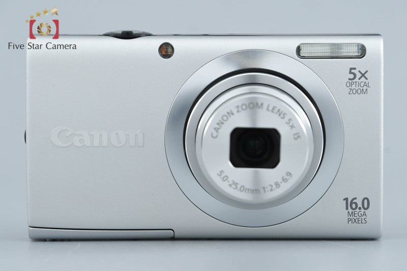 Canon PowerShot A2400 IS Silver 16.0 MP Digital Camera