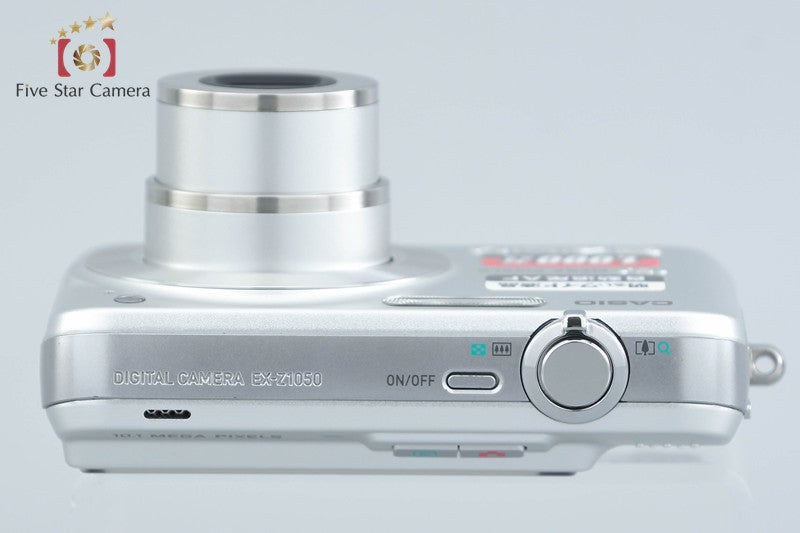 Casio EXILIM ZOOM EX-Z1050 Silver 10.1 MP Digital Camera w/ Box