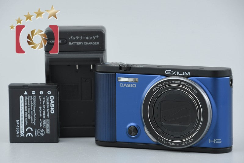 Casio HIGH SPEED EXILIM EX-ZR1600 Blue 16.1 MP Digital Camera