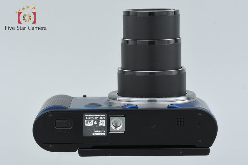 Casio HIGH SPEED EXILIM EX-ZR1600 Blue 16.1 MP Digital Camera