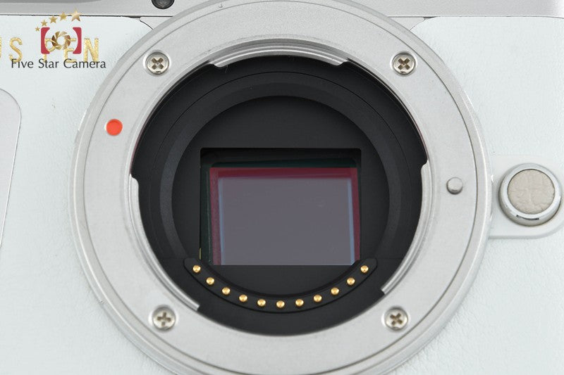 "Count 5,509" Olympus E-PL9 White 16.1 MP Mirrorless Camera 14-42 40-150 Lenses