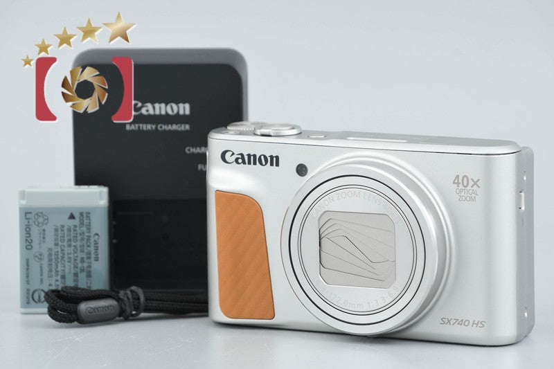 Canon PowerShot SX740 HS Silver 20.3 MP Digital Camera