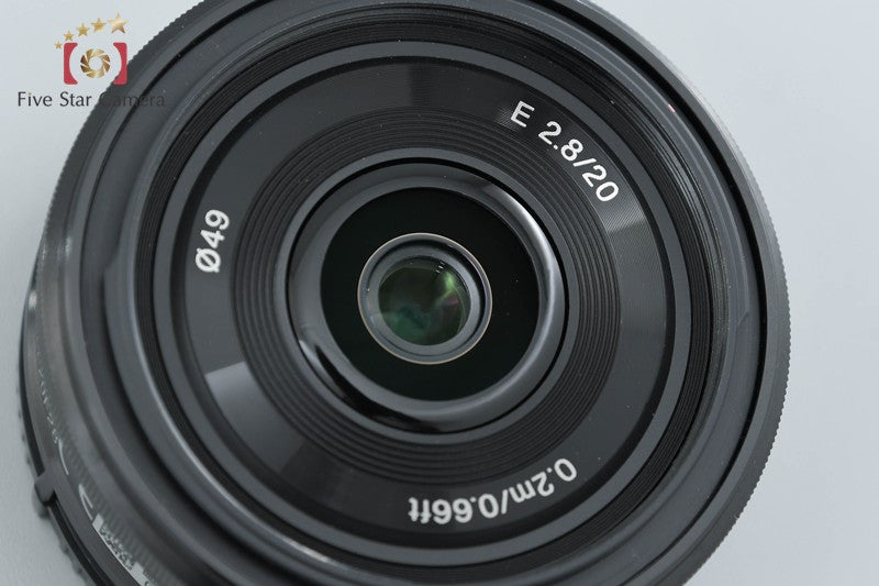 Sony E 20mm f/2.8 SEL20F28