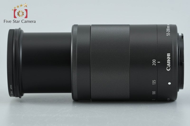 Canon EF-M 55-200mm f/4.5-6.3 IS STM Black