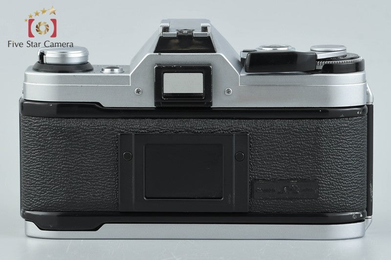 Canon AE-1 Silver 35mm SLR Film Camera Body