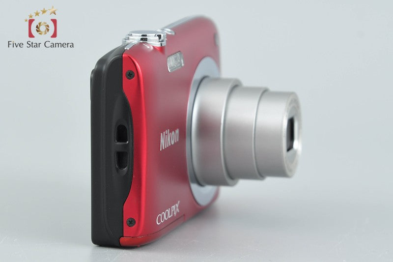 Nikon COOLPIX A100 Red 20.0 MP Digital Camera w/ Box