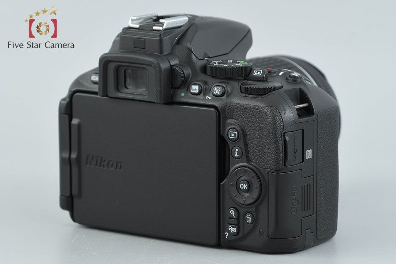Count 2,242 Nikon D5600 24.2 MP SLR Digital Camera 18-55 70-300 VR Lenses