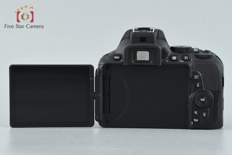 Count 2,242 Nikon D5600 24.2 MP SLR Digital Camera 18-55 70-300 VR Lenses