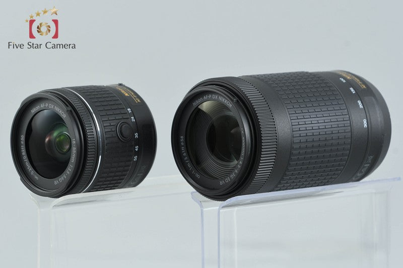 Count 2,242 Nikon D5600 24.2 MP SLR Digital Camera 18-55 70-300 VR Lenses