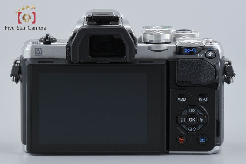 Olympus OM-D E-M10 Mark III Silver 16.1 MP Digital Mirrorless Camera