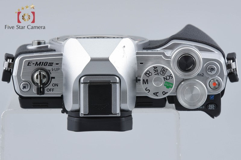Olympus OM-D E-M10 Mark III Silver 16.1 MP Digital Mirrorless Camera