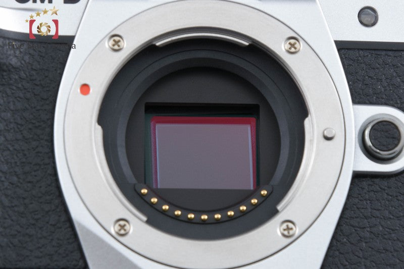 Olympus OM-D E-M10 Mark III Silver 16.1 MP Digital Mirrorless Camera