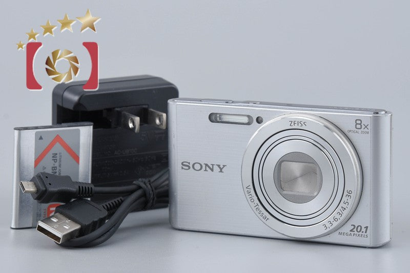 Sony Cyber-Shot DSC-W830 Silver 20.1 MP Digital Camera [Japanese Language Only]