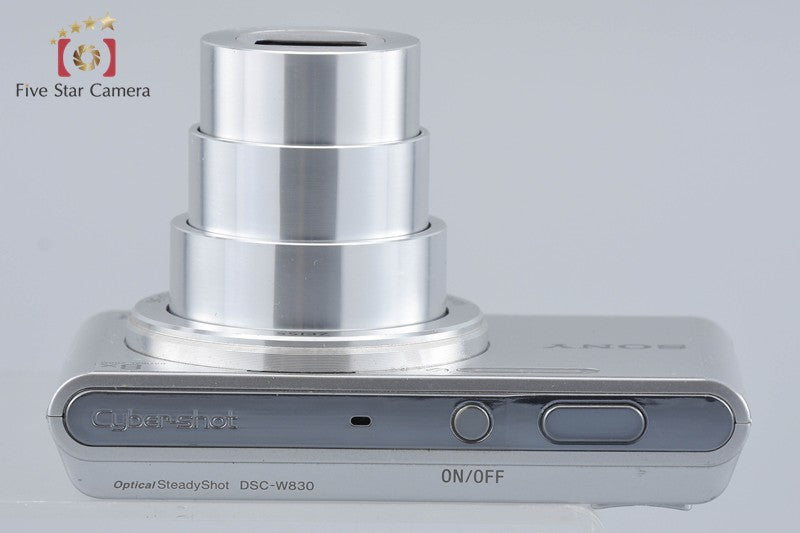 Sony Cyber-Shot DSC-W830 Silver 20.1 MP Digital Camera [Japanese Language Only]