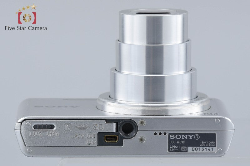 Sony Cyber-Shot DSC-W830 Silver 20.1 MP Digital Camera [Japanese Language Only]