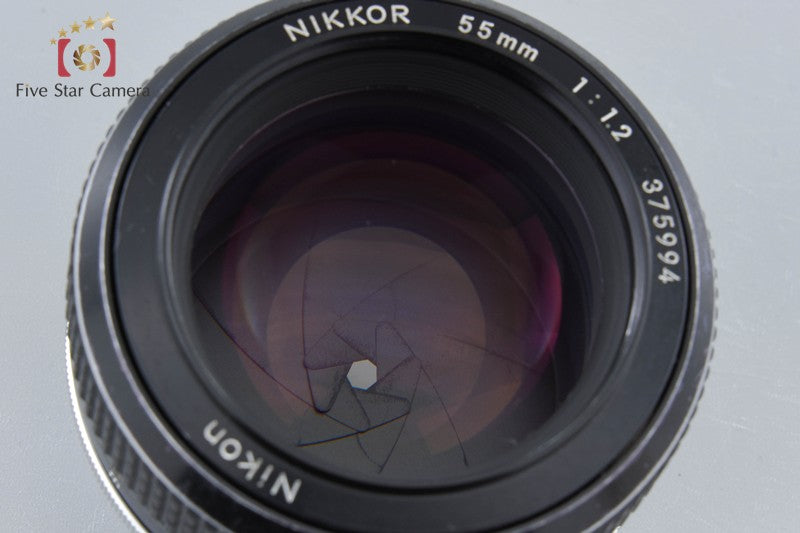 Nikon New NIKKOR 55mm f/1.2 Ai Converted