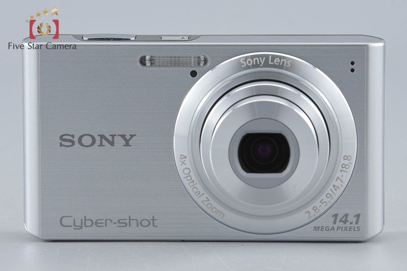 Sony Cyber-Shot DSC-W610 Silver 14.1 MP Digital Camera [Japanese Language Only]