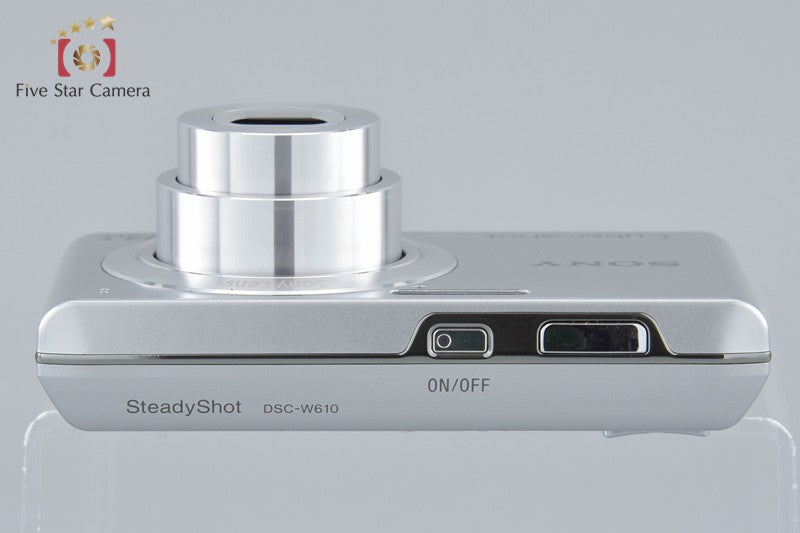 Sony Cyber-Shot DSC-W610 Silver 14.1 MP Digital Camera [Japanese Language Only]