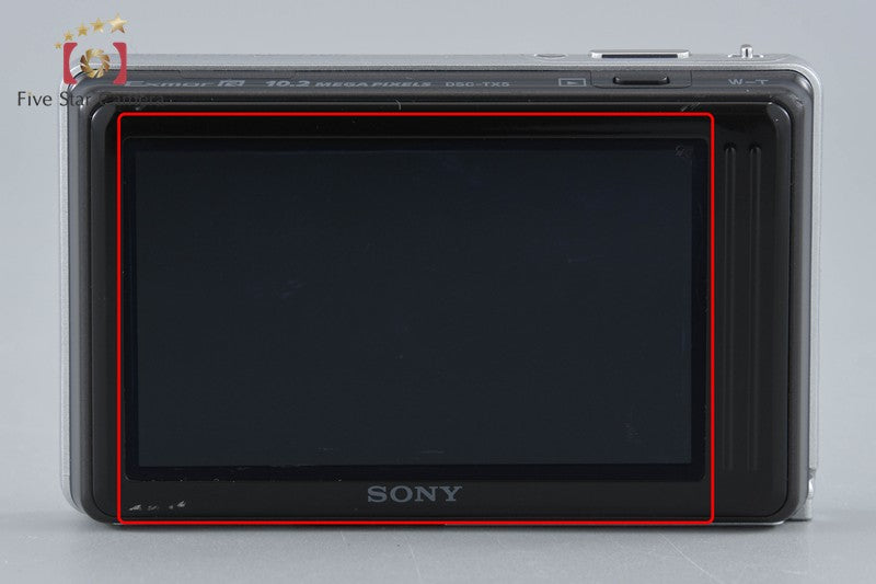 Sony Cyber-shot DSC-TX5 Silver 10.2 MP Digital Camera [Japanese Language Only]