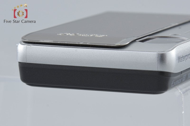Sony Cyber-shot DSC-TX5 Silver 10.2 MP Digital Camera [Japanese Language Only]