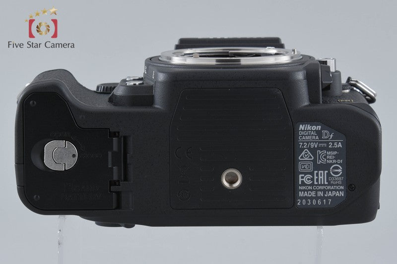 Count 27 Nikon Df Black 16.2 MP Full Frame Digital SLR Camera Body
