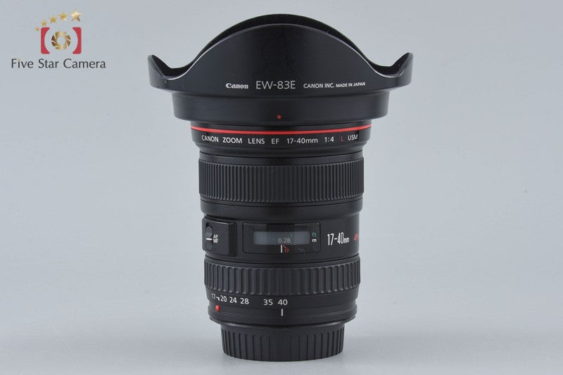 Canon EF 17-40mm f/4 L USM