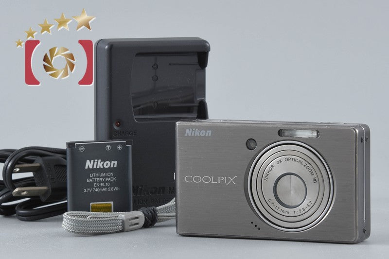 Nikon COOLPIX S500 Urban Black 7.1 MP Digital Camera