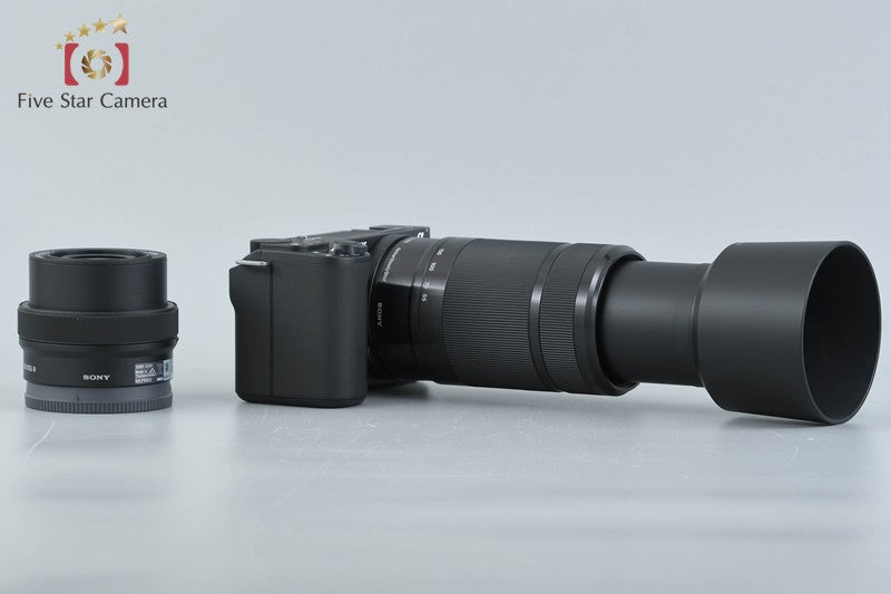Sony α VLOGCAM ZV-E10 II Black 16-50 55-210 Lenses [Japanese Language Only]