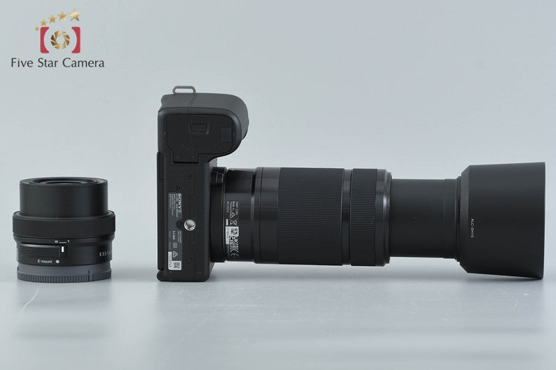 Sony α VLOGCAM ZV-E10 II Black 16-50 55-210 Lenses [Japanese Language Only]