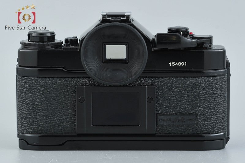 Canon A-1 Black 35mm SLR Film Camera + FD 50mm f/1.4 S.S.C.