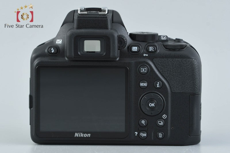 Count 547 Nikon D3500 Black 24.8 MP DSLR Camera 18-55 VR Lens