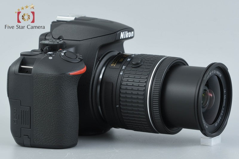 Count 547 Nikon D3500 Black 24.8 MP DSLR Camera 18-55 VR Lens