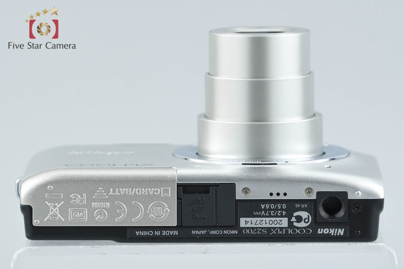 Nikon COOLPIX S2700 Silver 16.0 MP Digital Camera