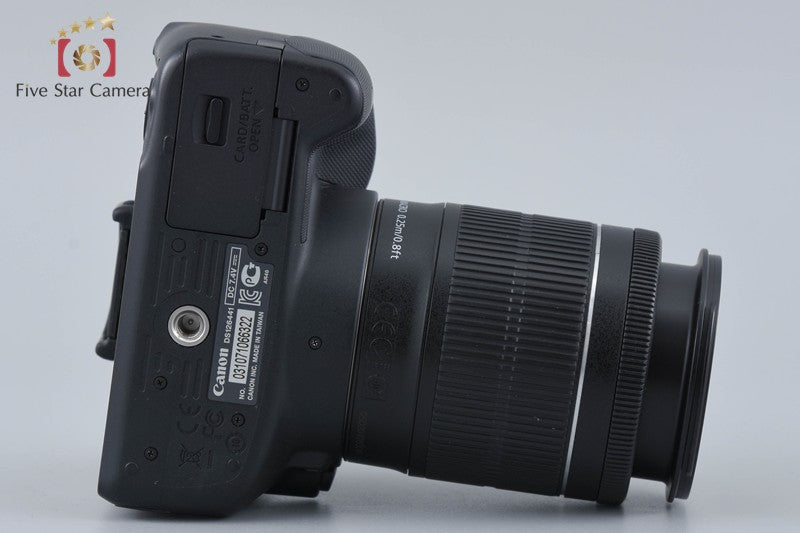 "Count 3,691" Canon EOS Kiss X7 / Rebel SL1 / 100D 18.0MP EF-S 18-55 IS STM Lens
