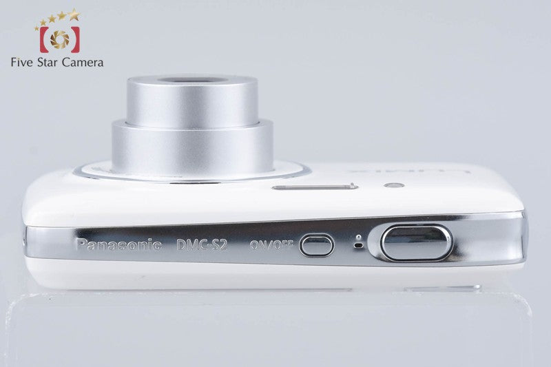 Panasonic LUMIX DMC-S2 White 14.1MP Digital Camera [Japanese Language Only]