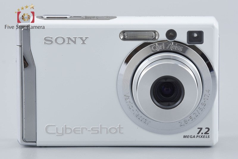 Sony Cyber-Shot DSC-W80 White 7.2 MP Digital Camera [Japanese Language Only]