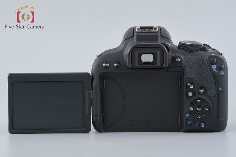"Count 5,806" Canon EOS Kiss X9i / Rebel T7i / 800D 24.2 MP DSLR Camera Body