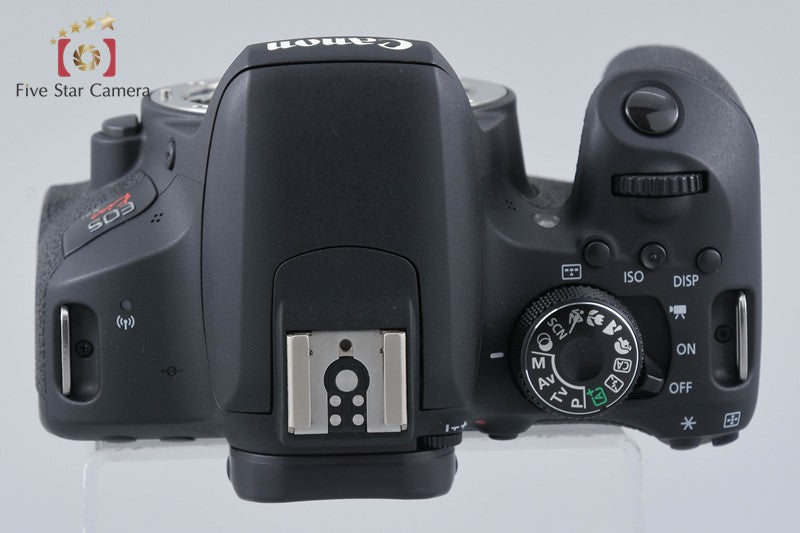 "Count 5,806" Canon EOS Kiss X9i / Rebel T7i / 800D 24.2 MP DSLR Camera Body