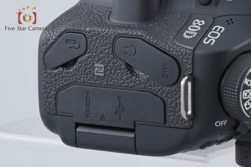 Canon EOS 80D 24.2 MP Digital SLR Camera Body
