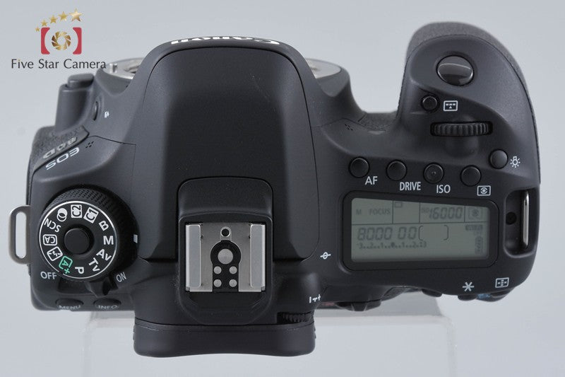 Canon EOS 80D 24.2 MP Digital SLR Camera Body