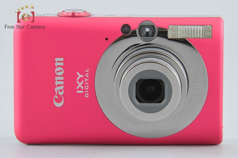 Canon IXY Digital 110 IS Red 10.0 MP Digital Camera w/ Box