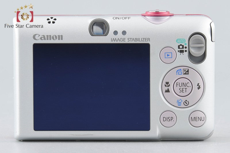 Canon IXY Digital 110 IS Red 10.0 MP Digital Camera w/ Box