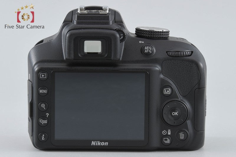 "Count 1,850" Nikon D3400 24.2 MP DSLR Black AF-P 18-55 70-300 VR Lenses w/ Box