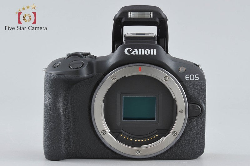 "Shutter count 2,000" Canon EOS R50 Black 24.2 MP RF-S 18-45 IS STM Lens