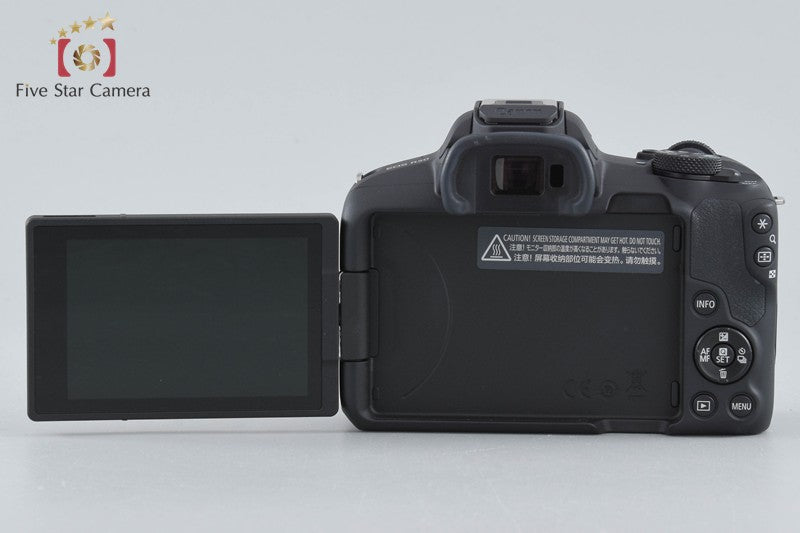 "Shutter count 2,000" Canon EOS R50 Black 24.2 MP RF-S 18-45 IS STM Lens
