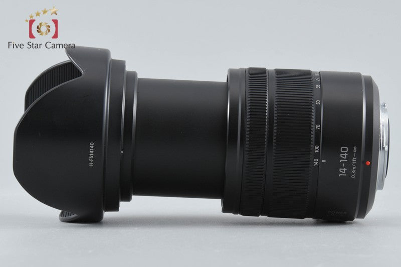 Panasonic LUMIX G VARIO 14-140mm f/3.5-5.6 ASPH. POWER O.I.S. Black H-FS14140